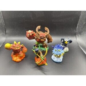 Skylanders Lot Of 5 Figures & Vehicles Trap Team Swap Force Imaginators Mixed